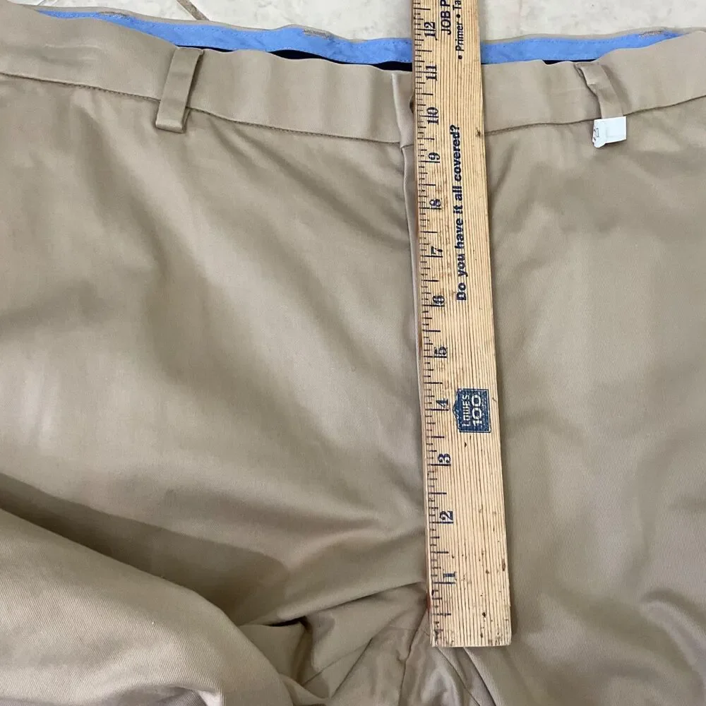 Brooks Brothers Pants Mens 37x32 Khaki Advantage Chino Clark Straight Fit Cotton